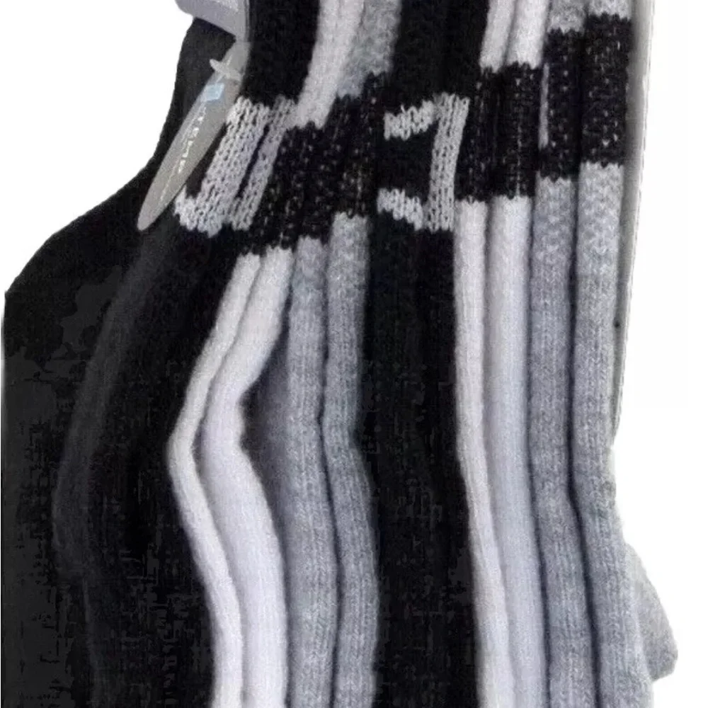 CHAMPION Women's X-Temp Performance Ankle Socks  6-Pack  Black Gray White